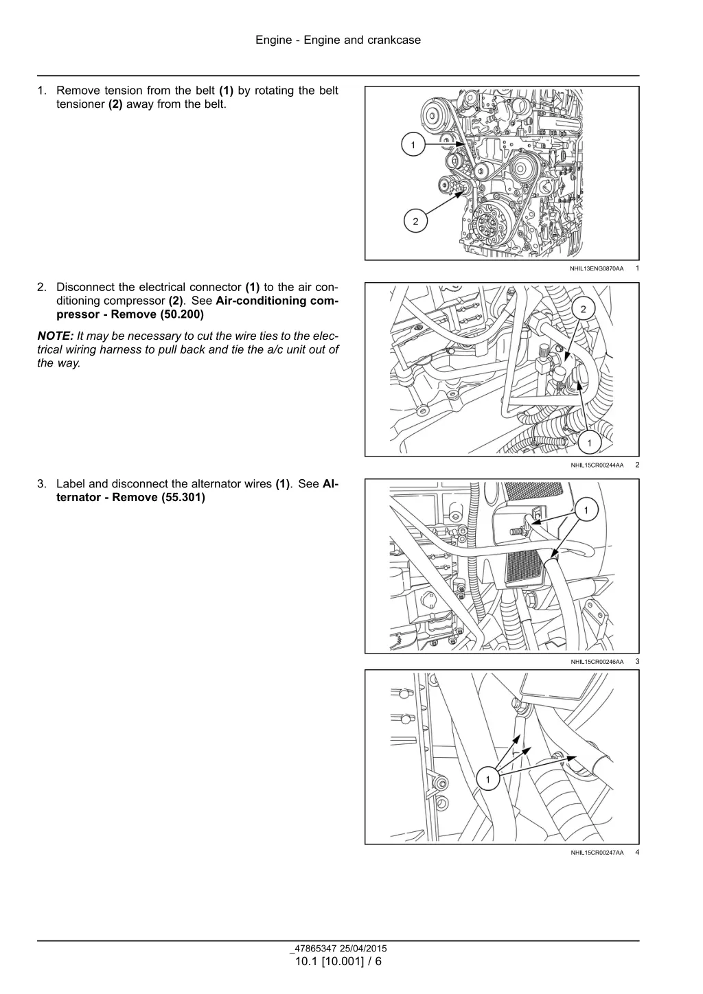 engine engine and crankcase 2