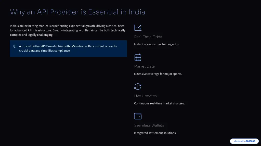 why an api provider is essential in india