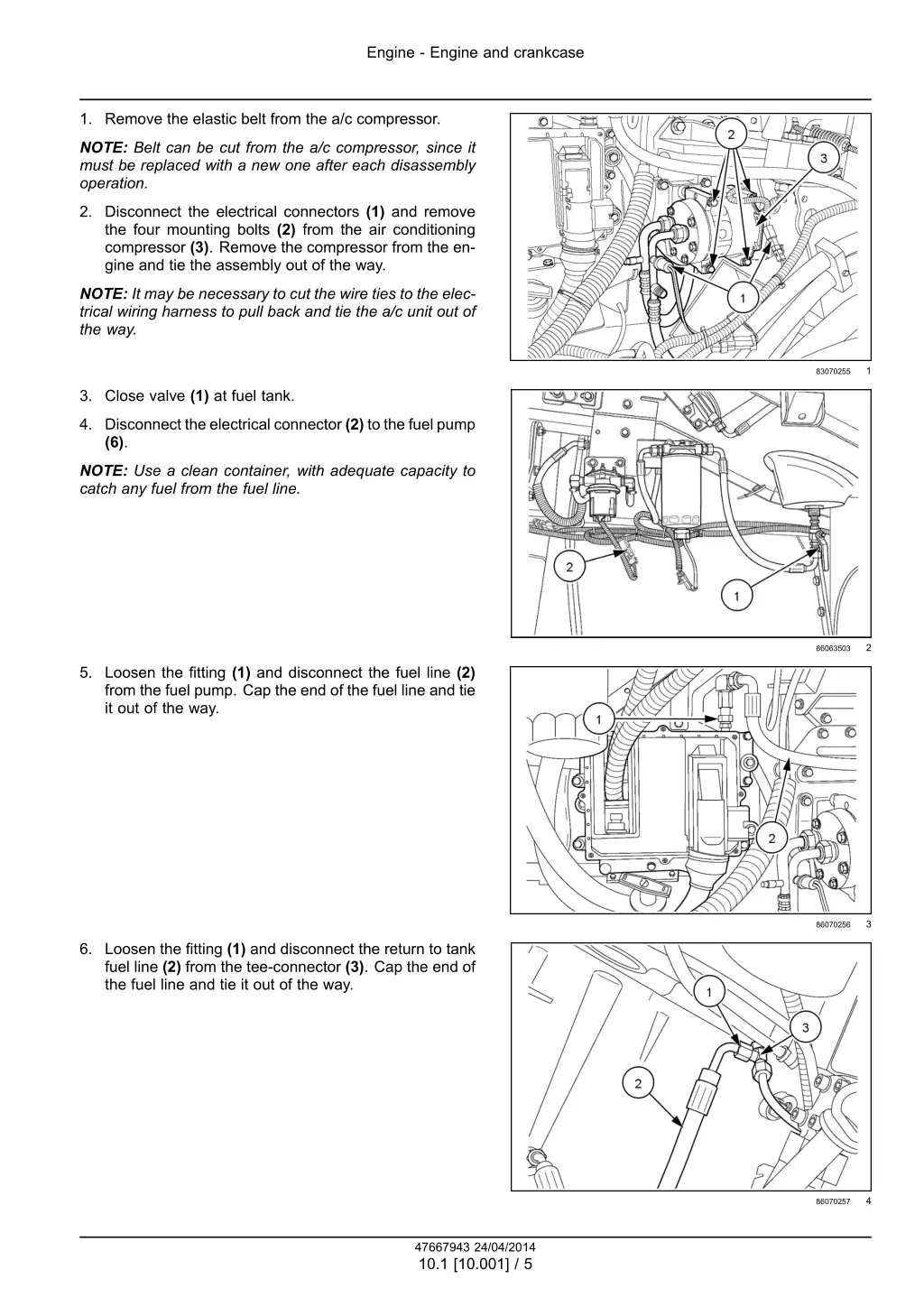 engine engine and crankcase 1