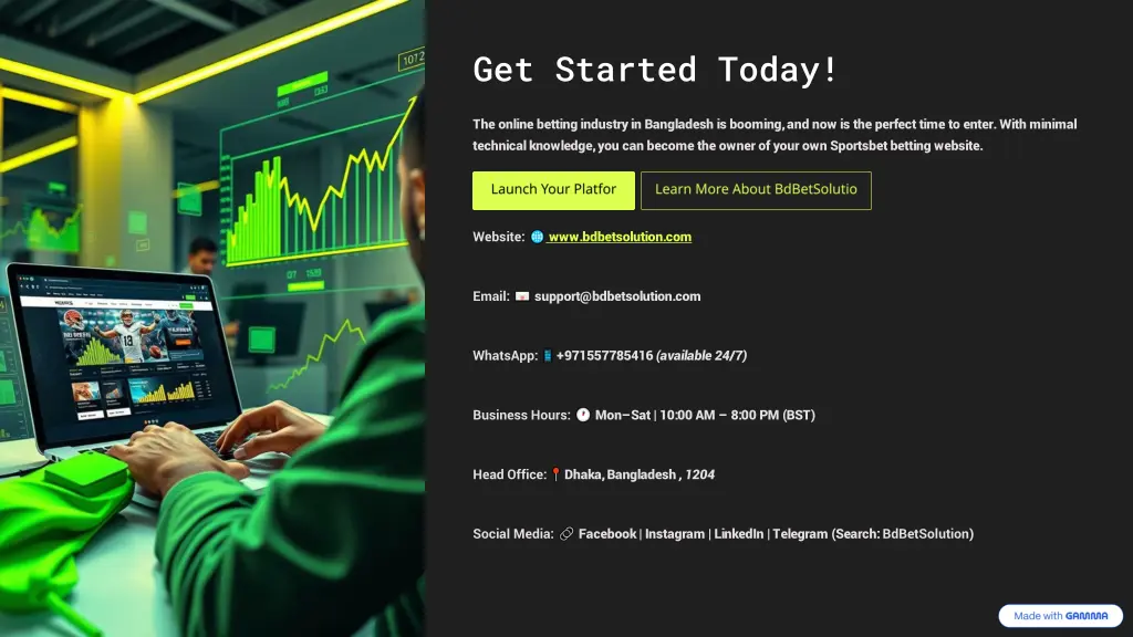 get started today