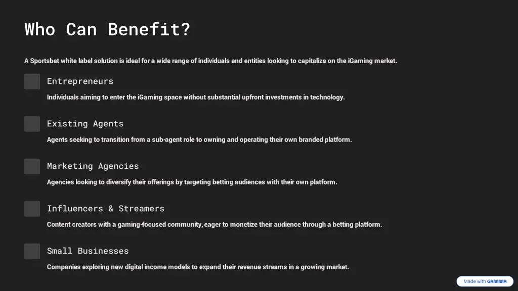 who can benefit