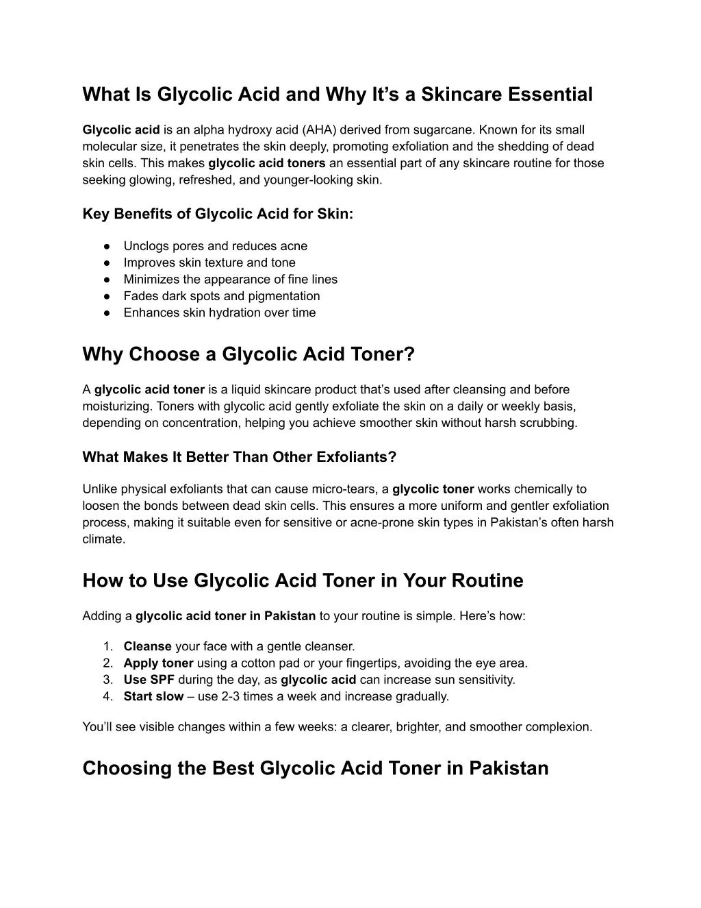 what is glycolic acid and why it s a skincare