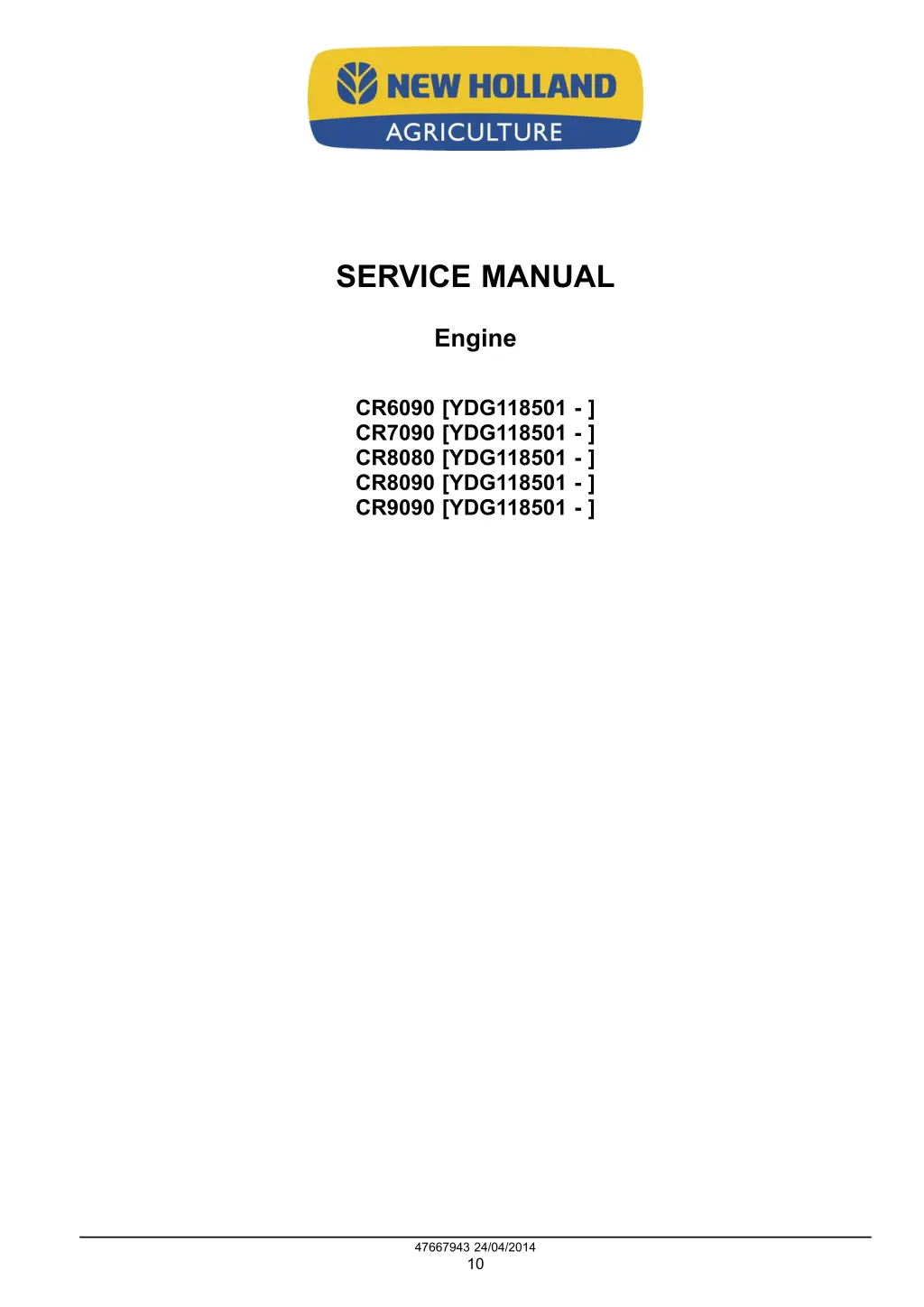 service manual 1