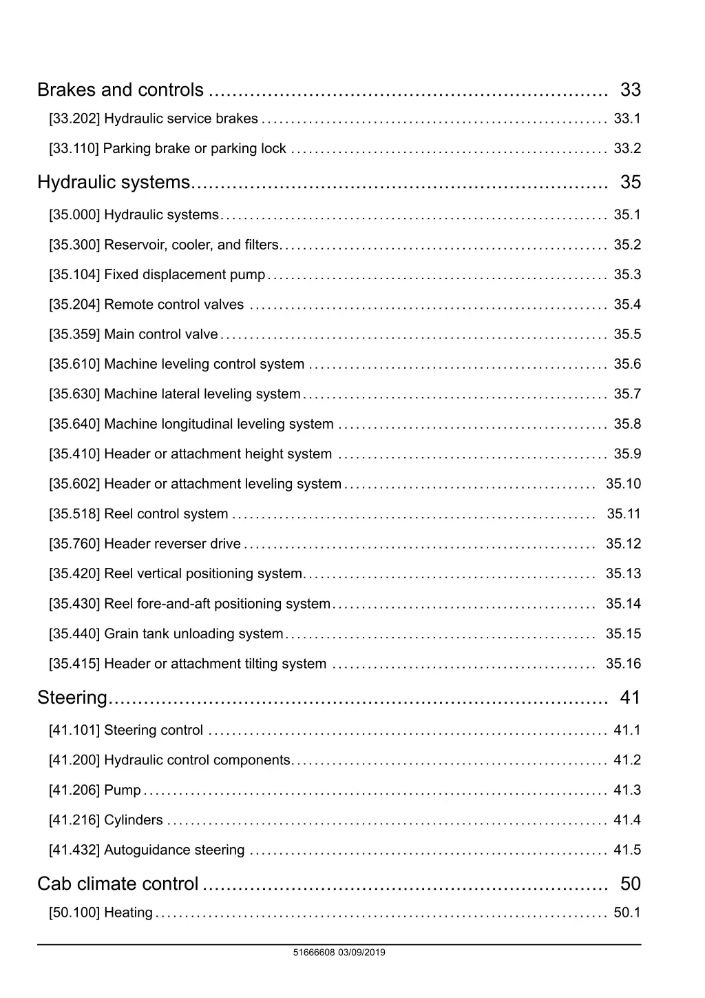 brakes and controls 33