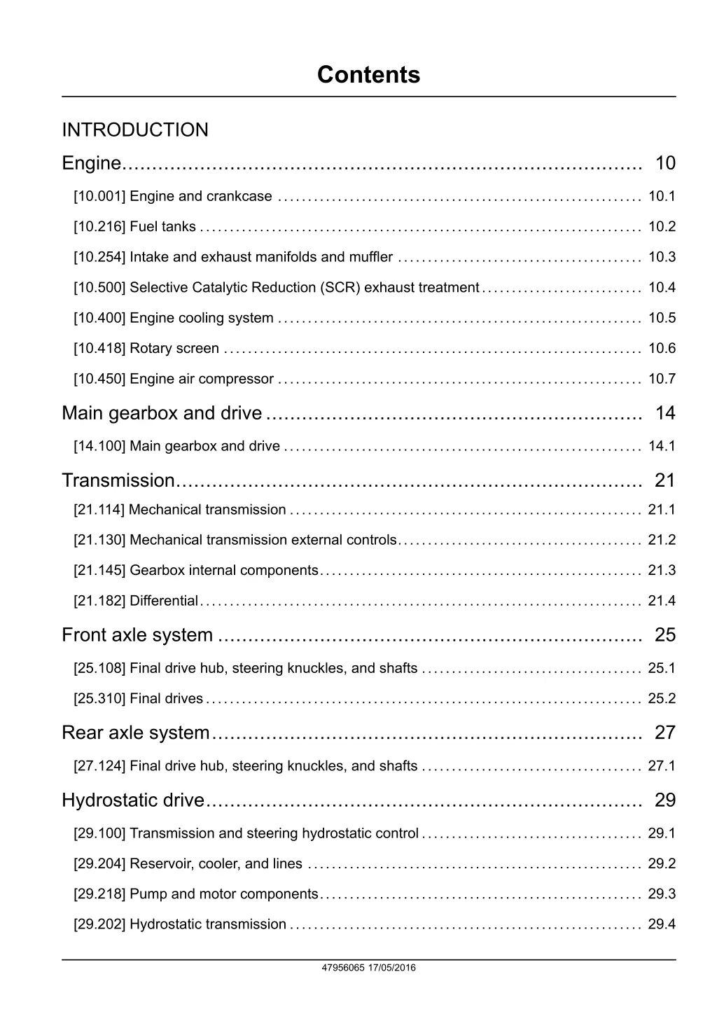 contents
