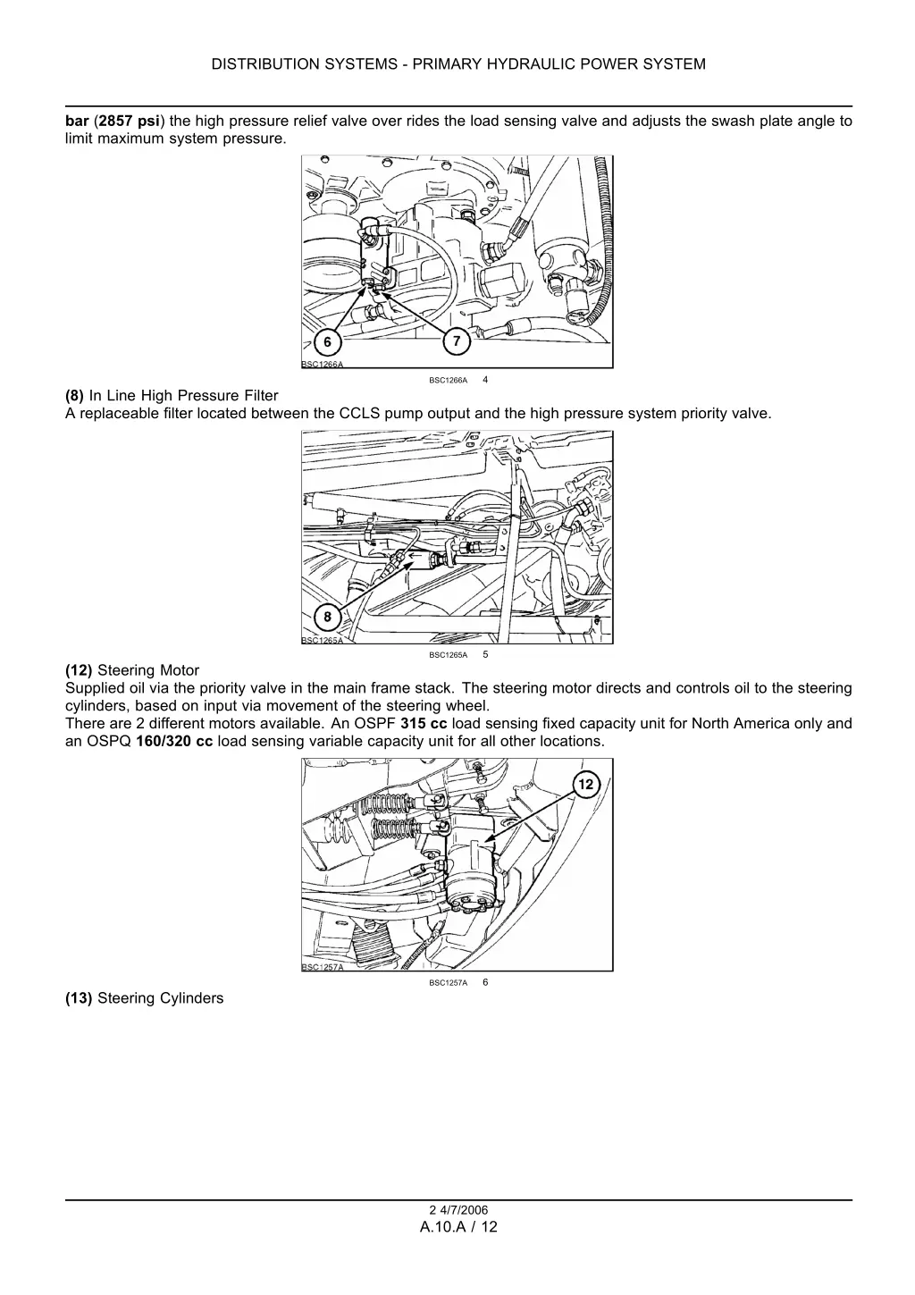 distribution systems primary hydraulic power 6