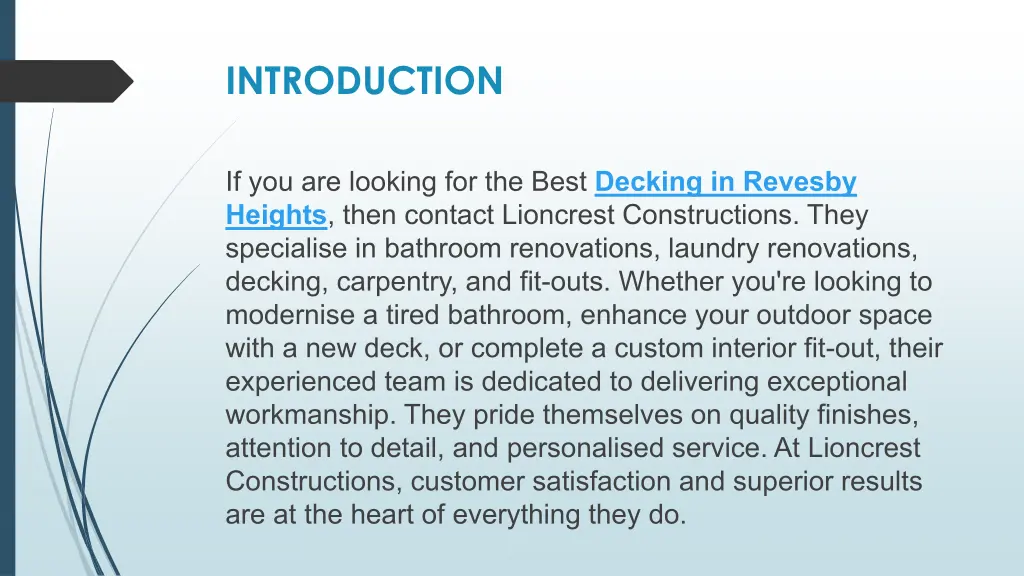 introduction