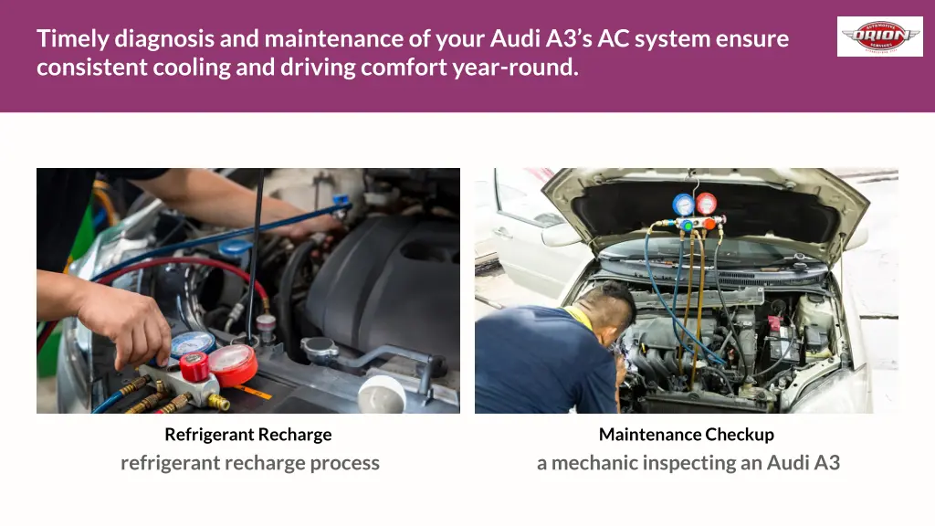 timely diagnosis and maintenance of your audi