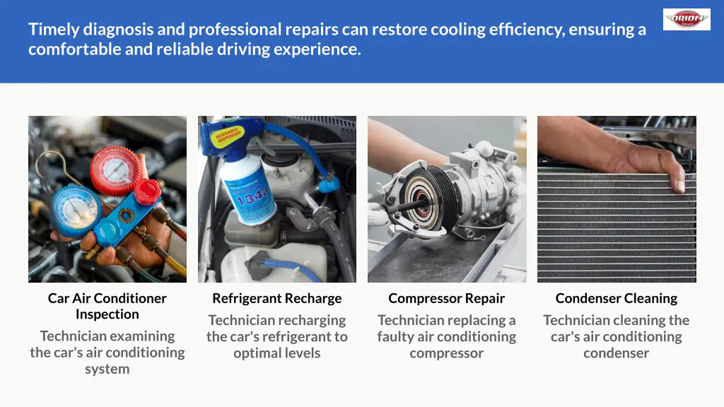 timely diagnosis and professional repairs