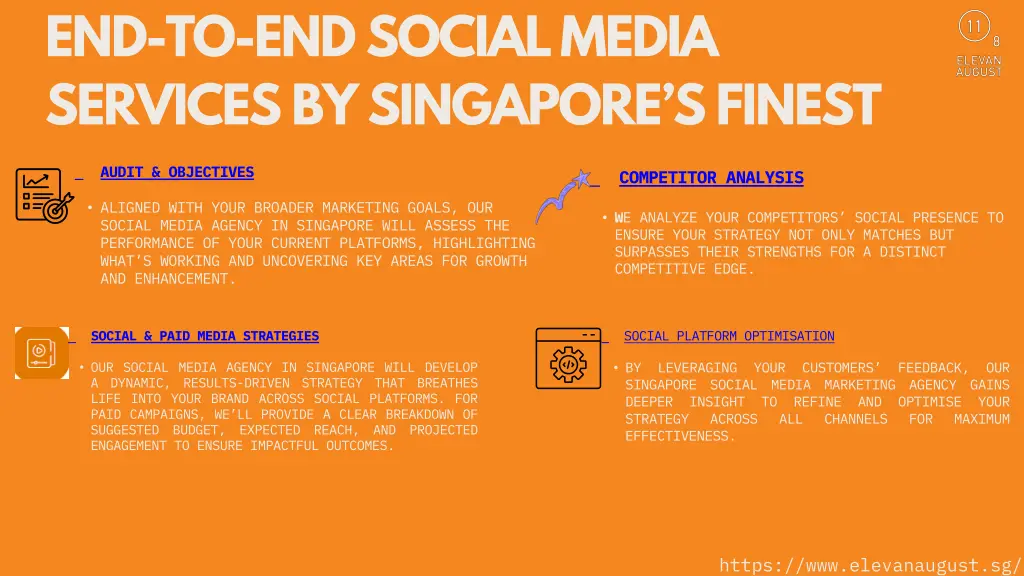 end to end social media services by singapore