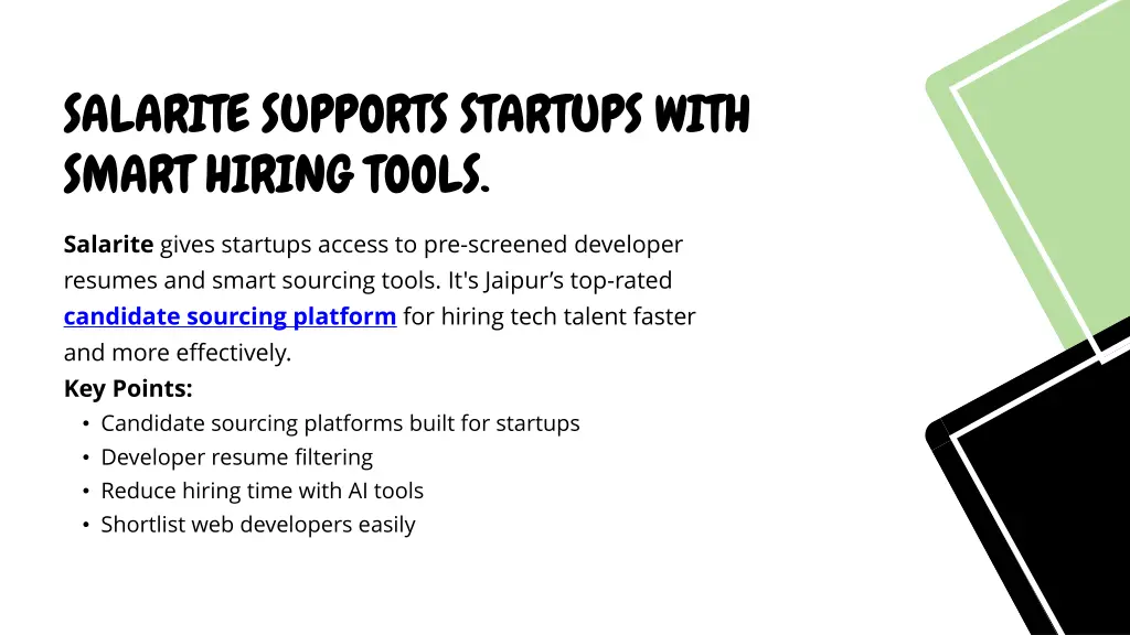 salarite supports startups with smart hiring tools