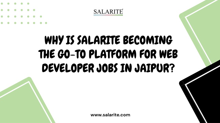 why is salarite becoming the go to platform