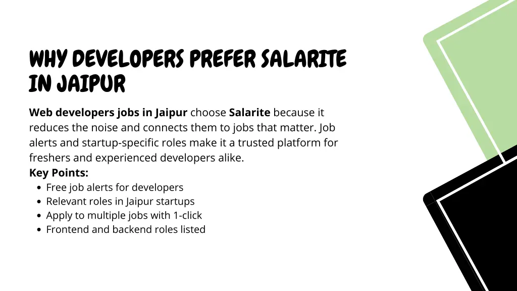 why developers prefer salarite in jaipur