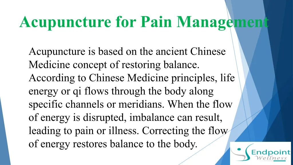 acupuncture for pain management