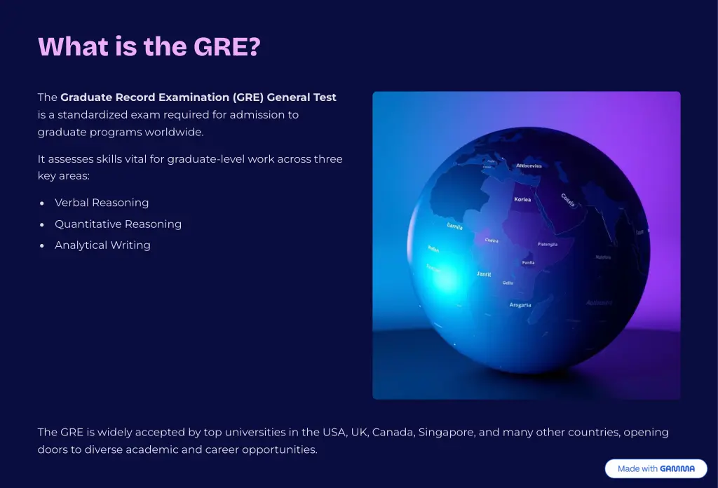 what is the gre