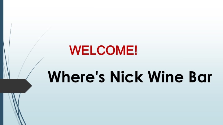 welcome welcome