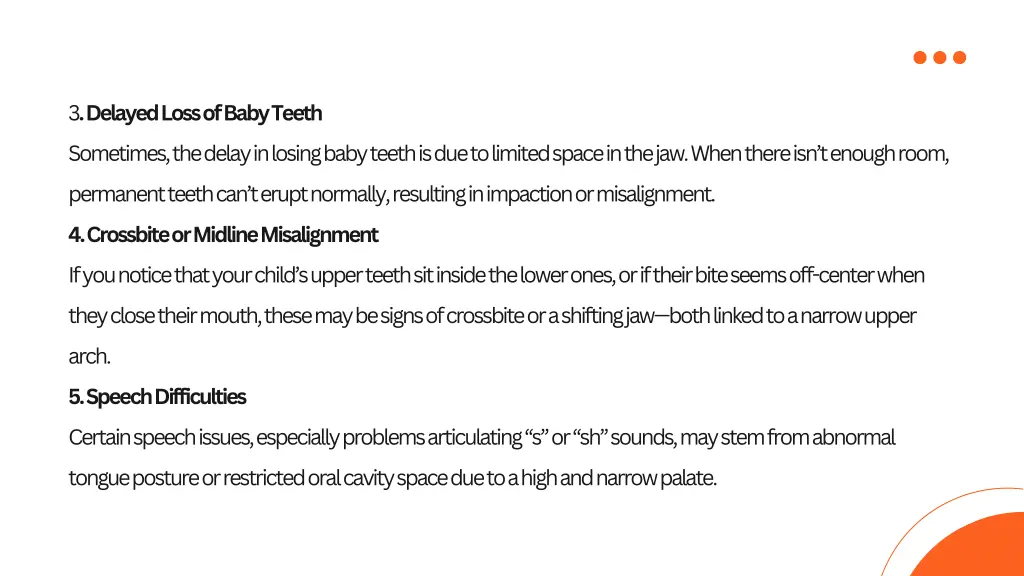 3 delayed loss of baby teeth