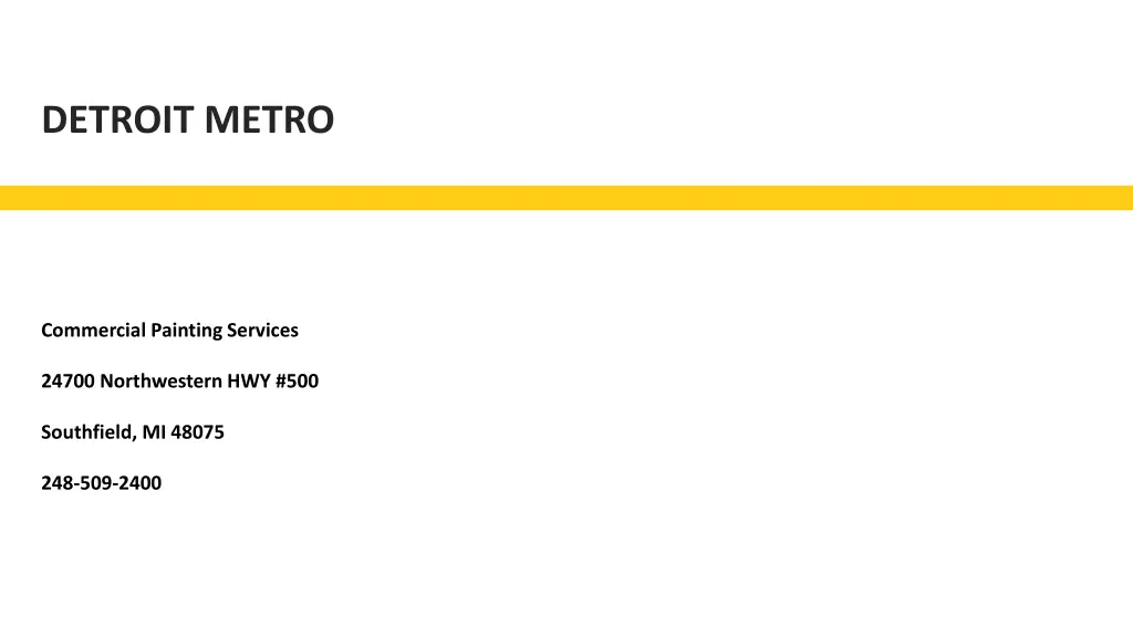 detroit metro