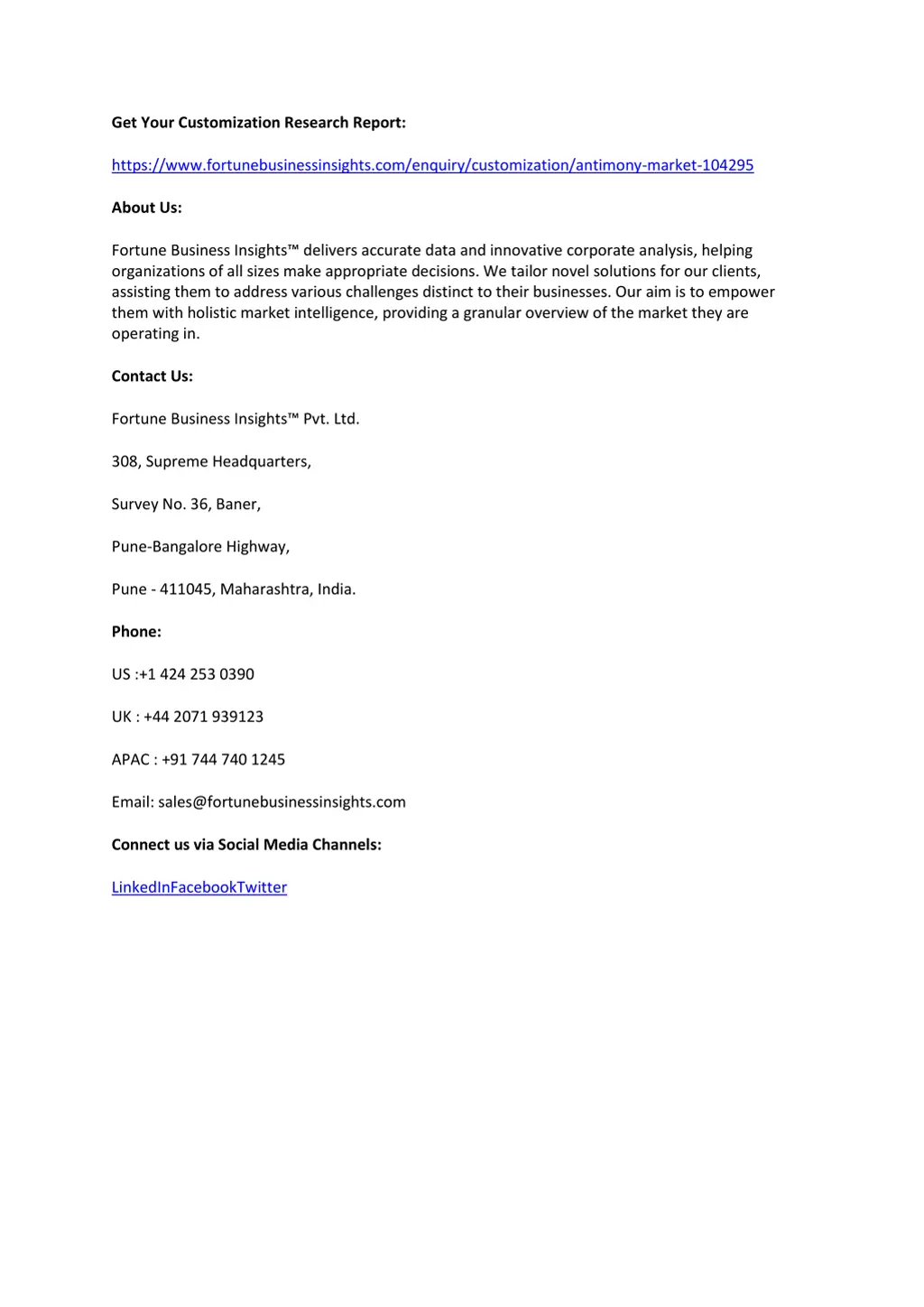 get your customization research report