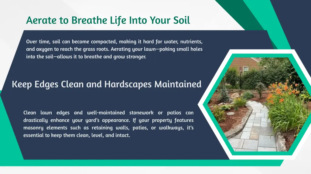 aerate to breathe life into your soil