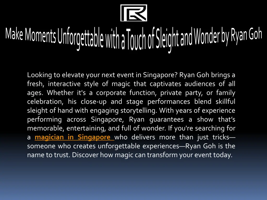 make moments unforgettable with a touch 3