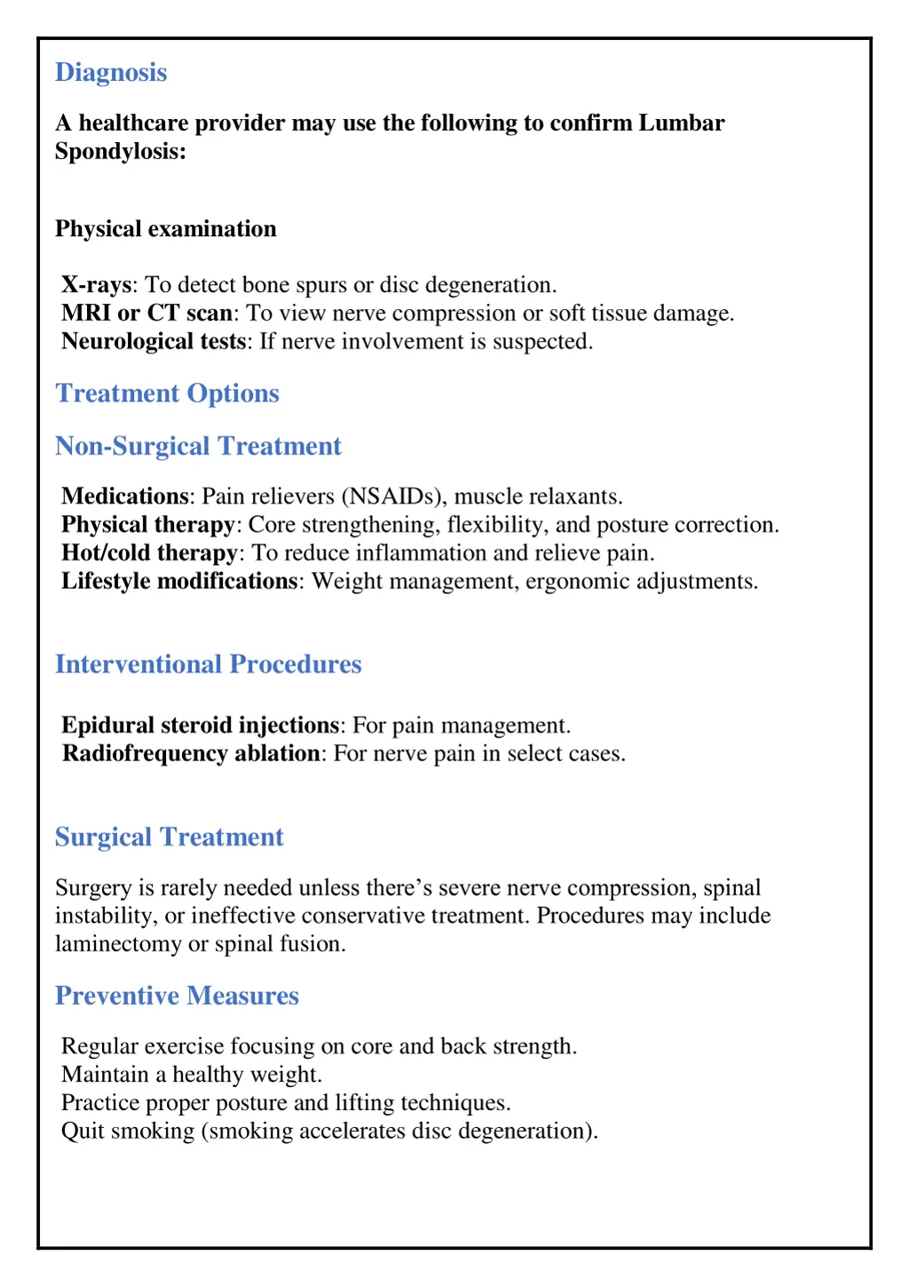diagnosis