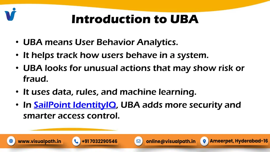 introduction to uba
