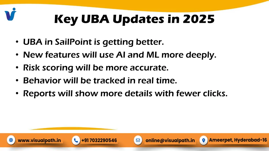 key uba updates in 2025