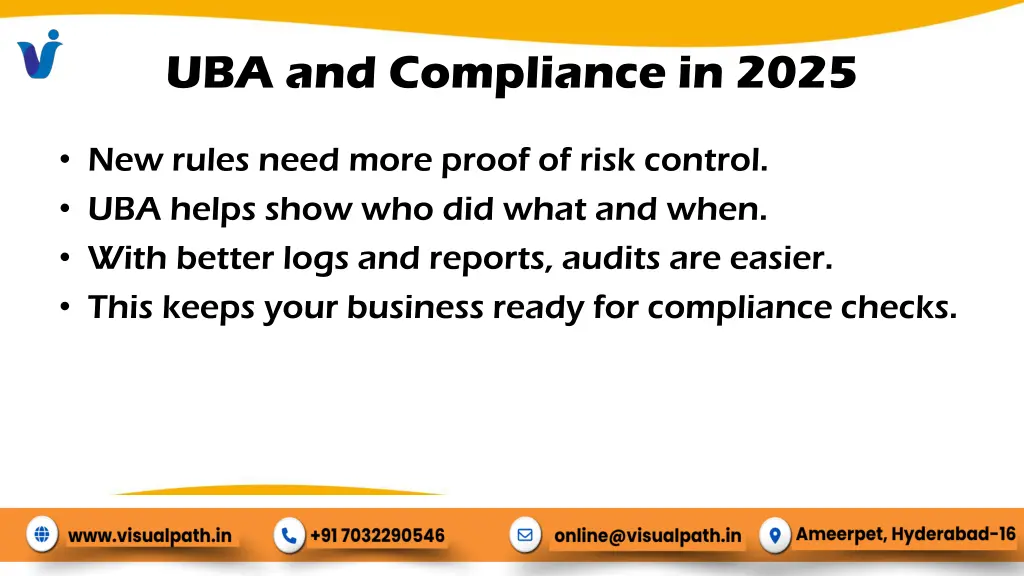 uba and compliance in 2025