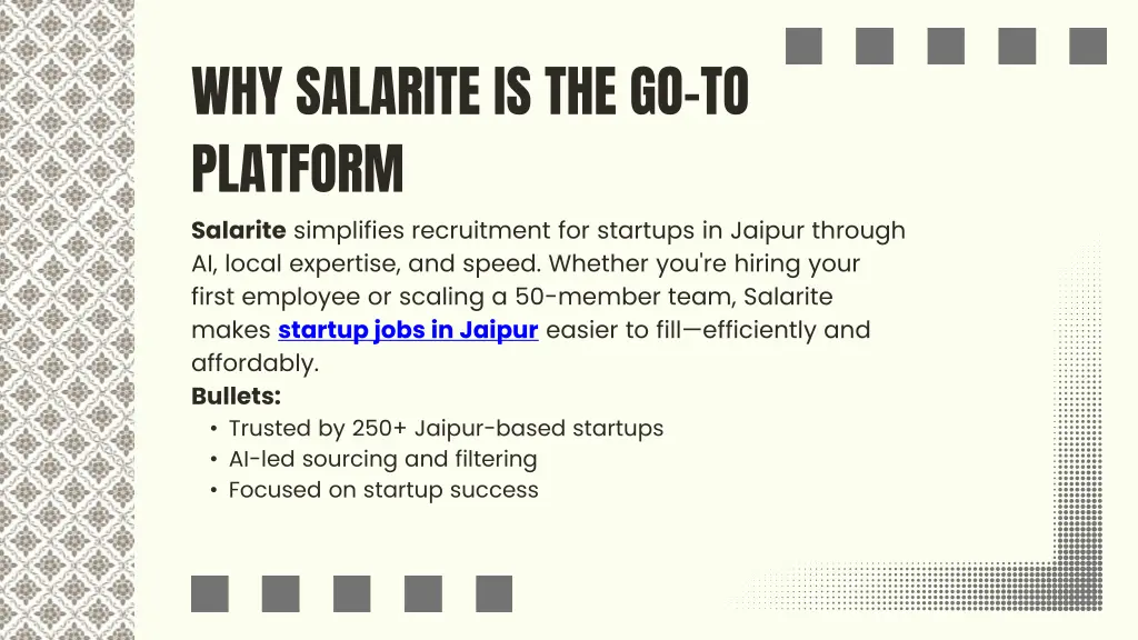 why salarite is the go to platform salarite