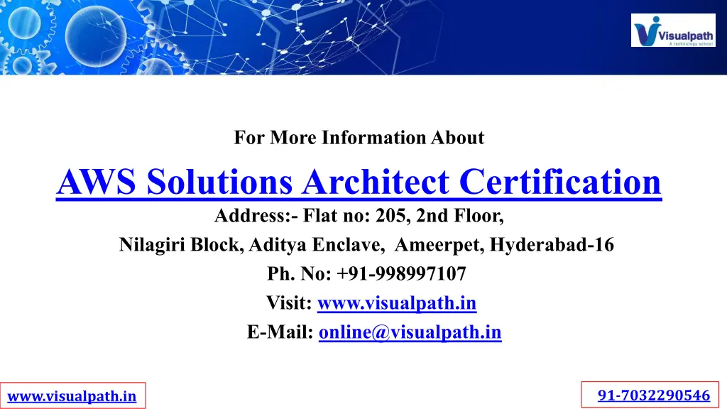 for more information about