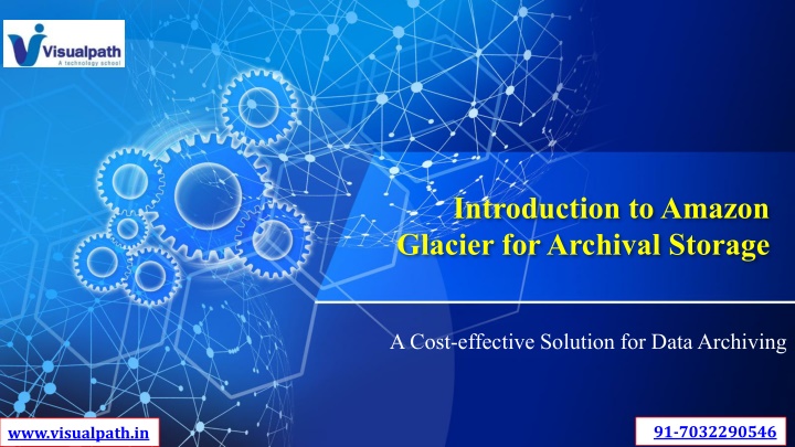introduction to amazon glacier for archival