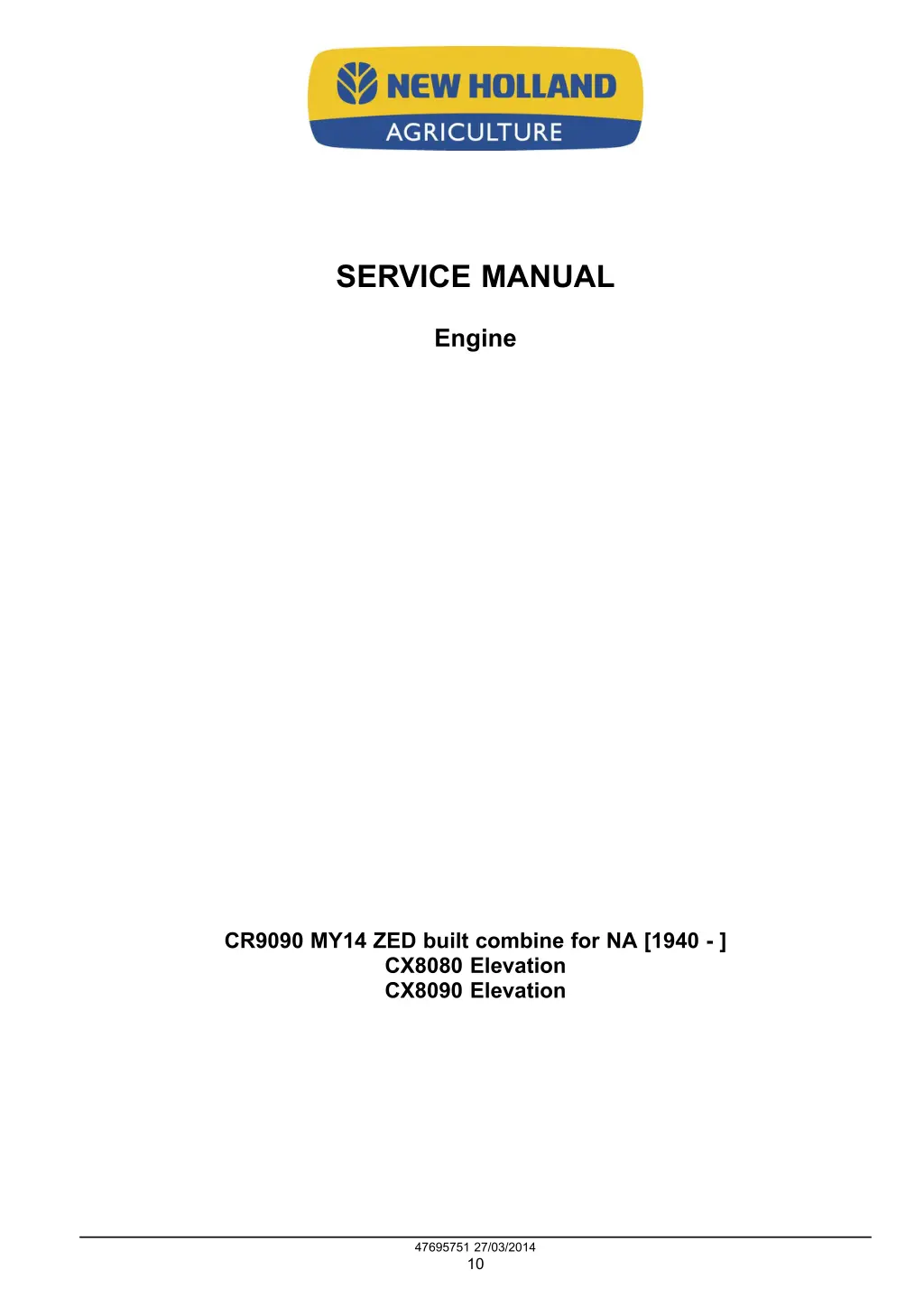 service manual 1