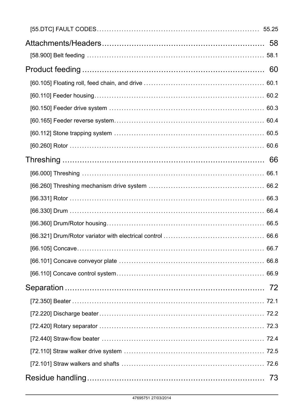 55 dtc fault codes 55 25