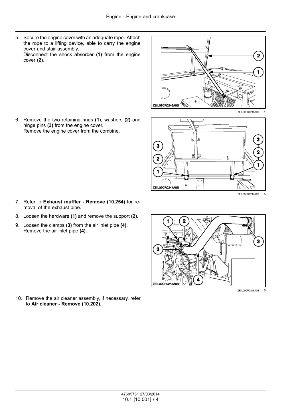 engine engine and crankcase 1