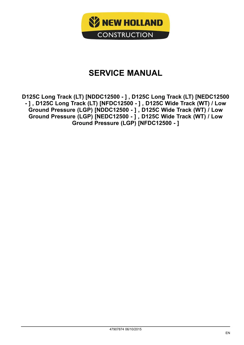 service manual 1