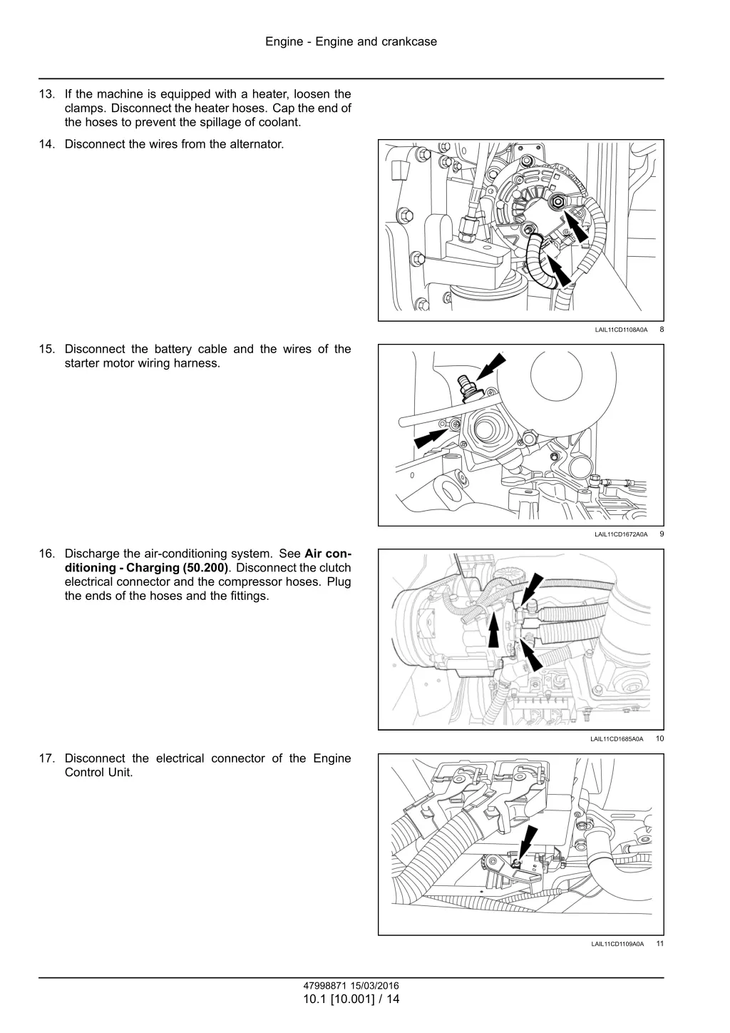 engine engine and crankcase 2