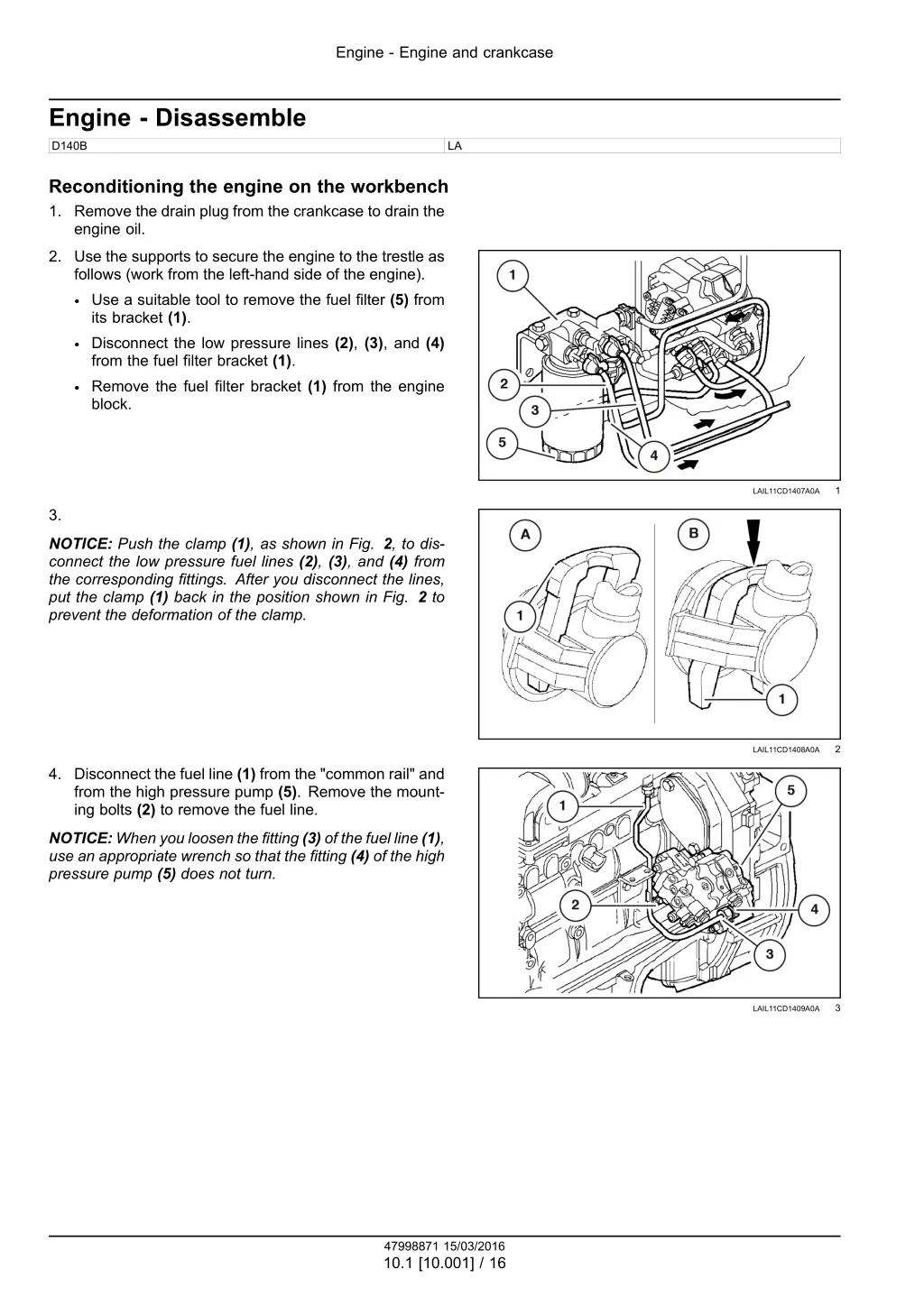 engine engine and crankcase 4