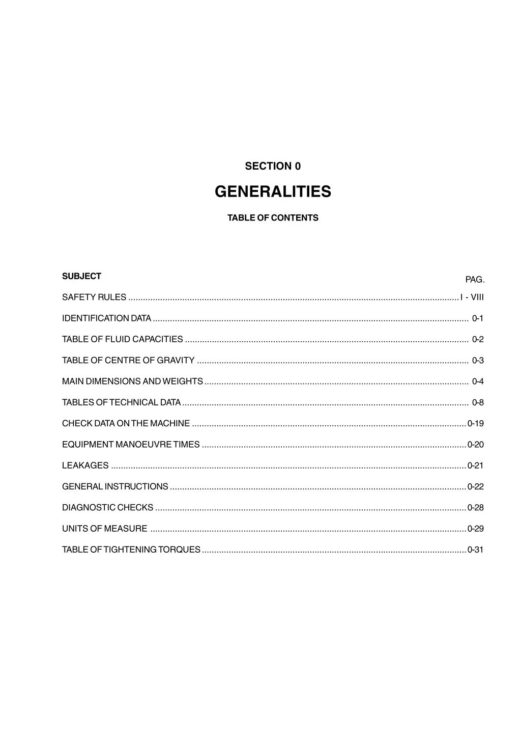 section 0
