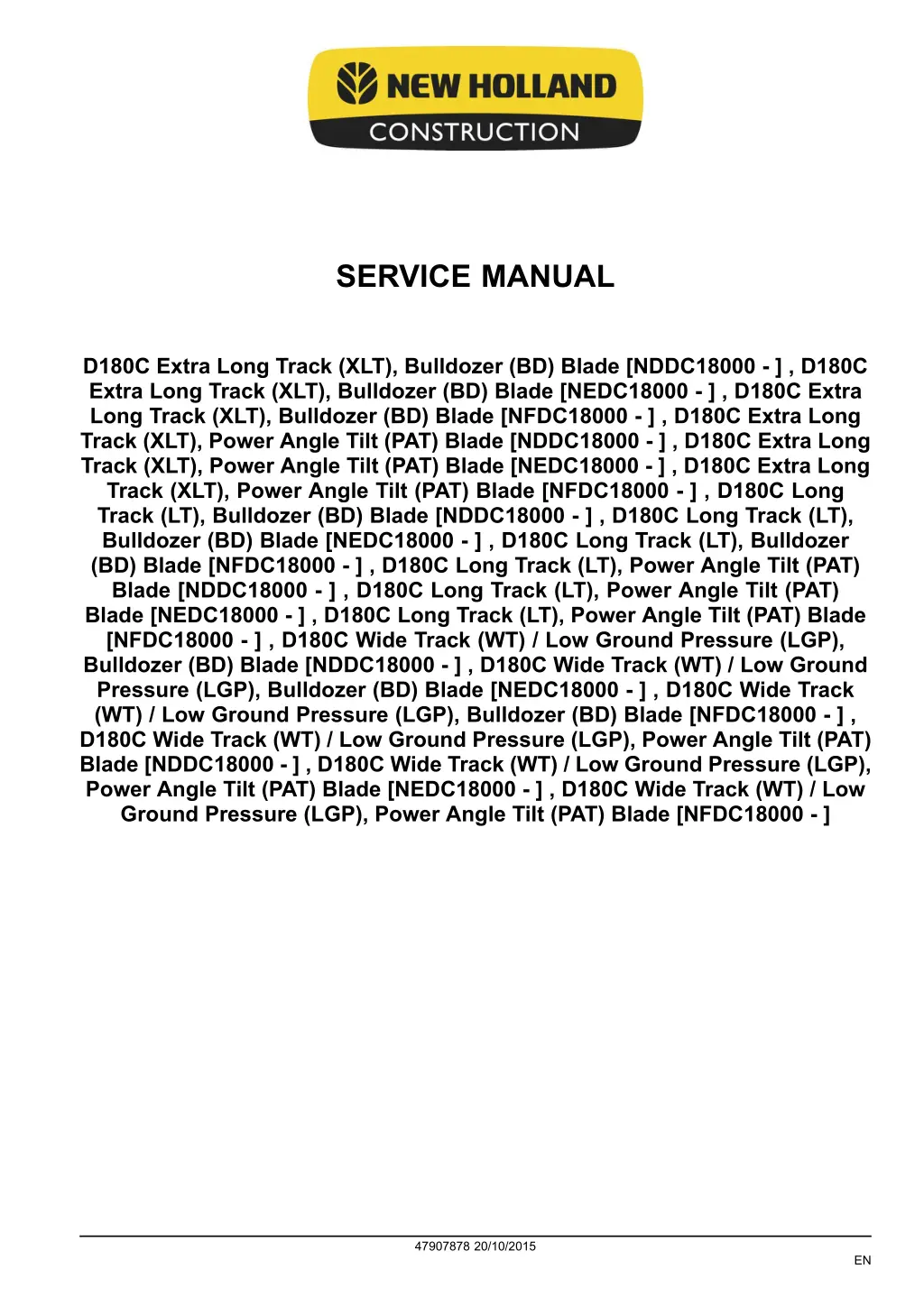 service manual 1