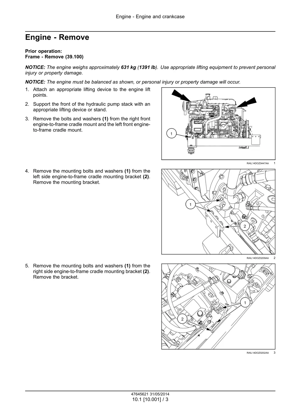 engine engine and crankcase