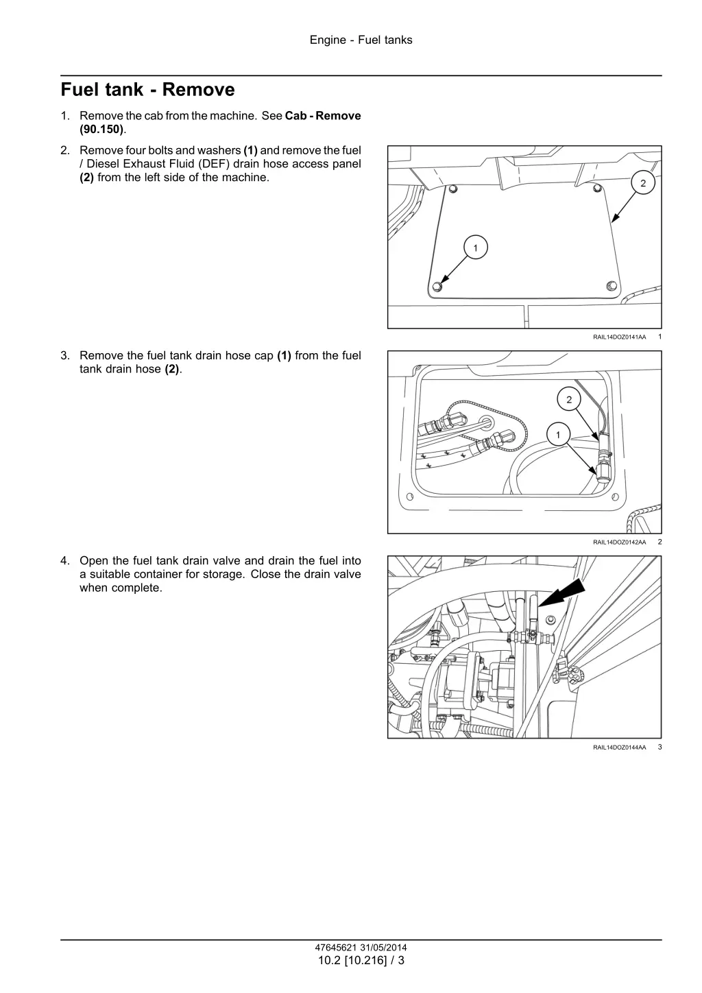 engine fuel tanks