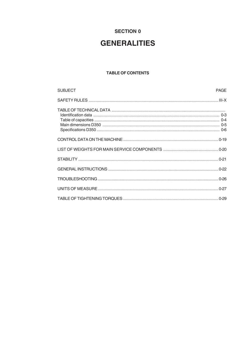 section 0