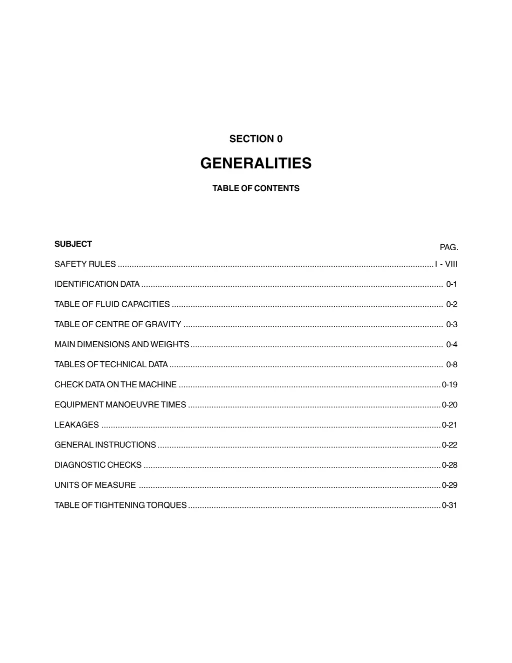 section 0
