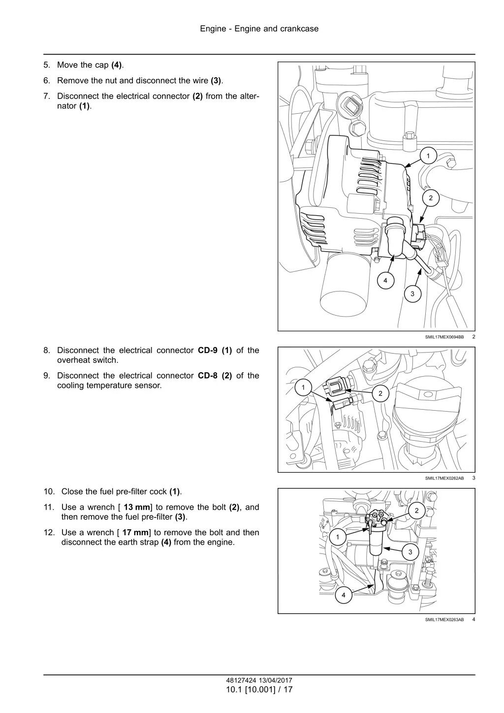 engine engine and crankcase 2