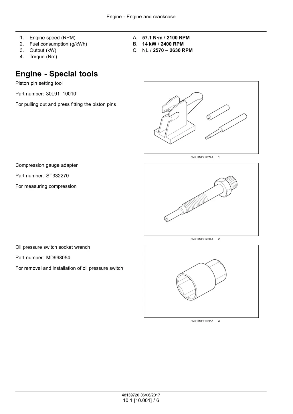 engine engine and crankcase 3