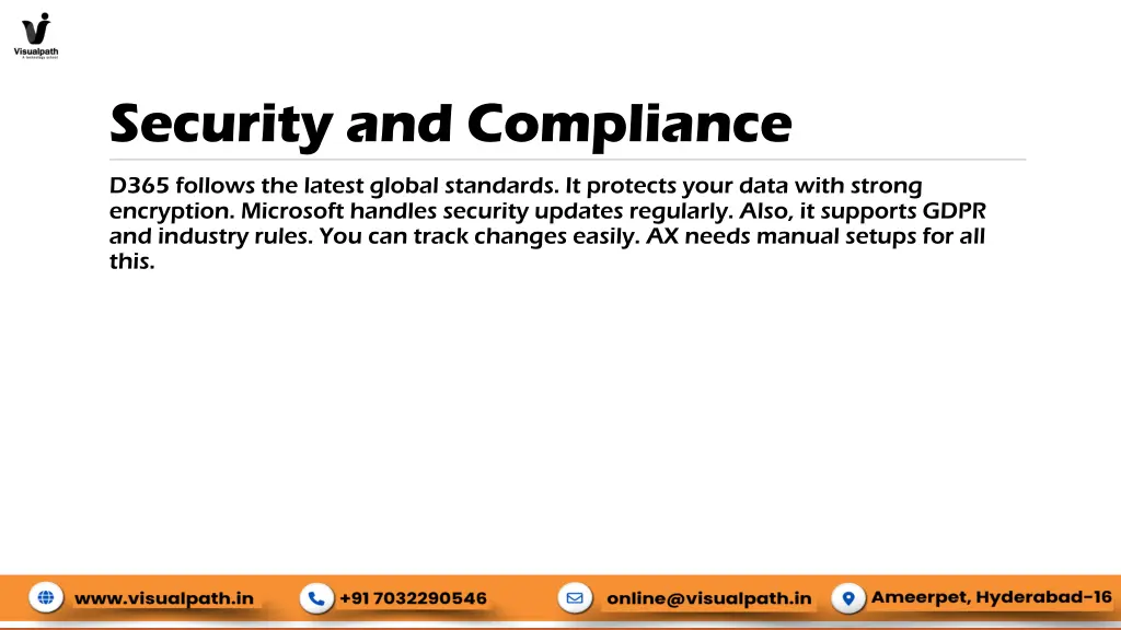 security and compliance