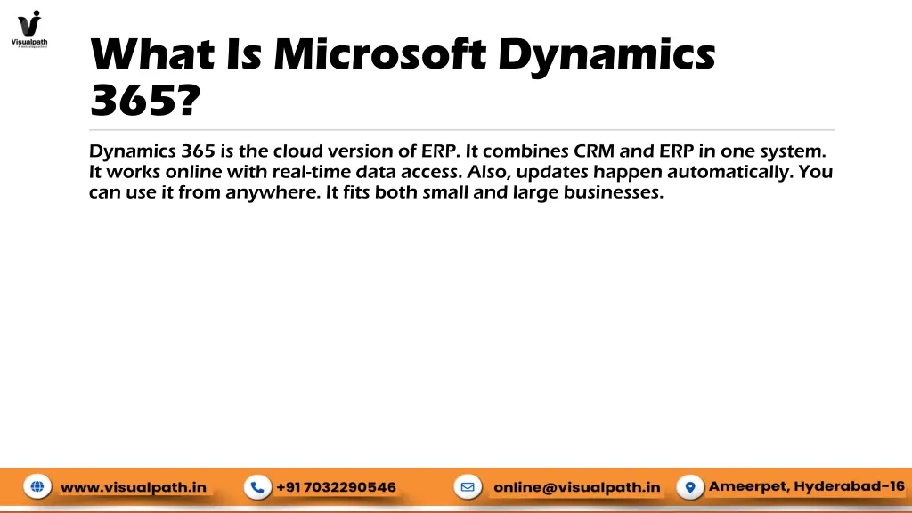 what is microsoft dynamics 365