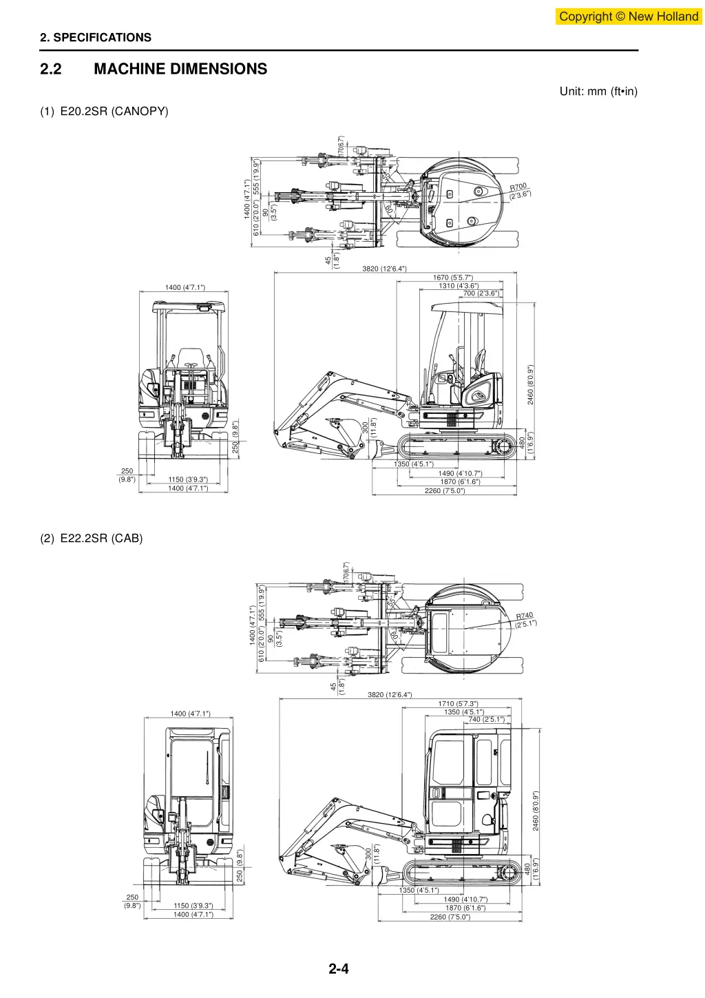2 specifications 2
