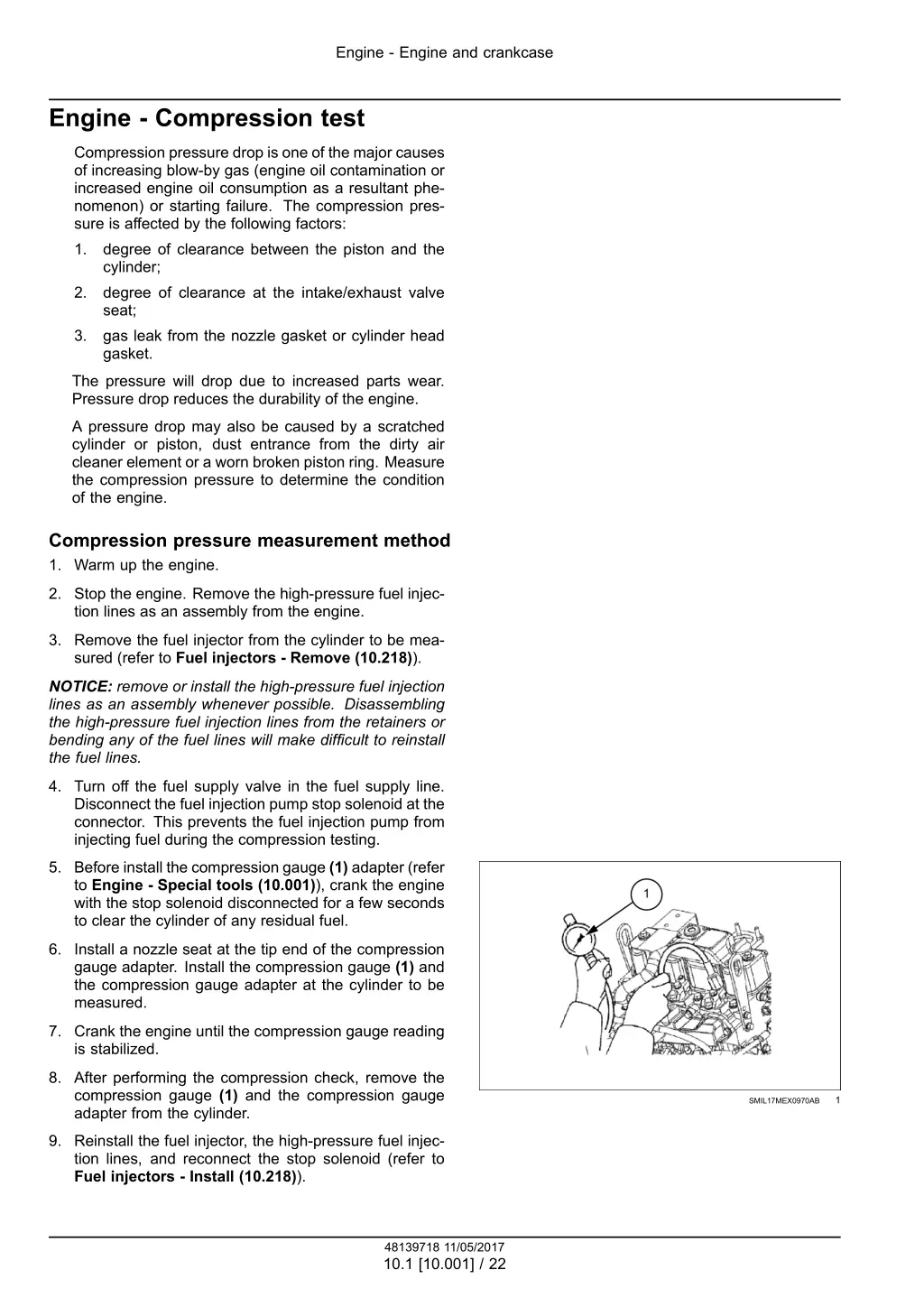 engine engine and crankcase 6